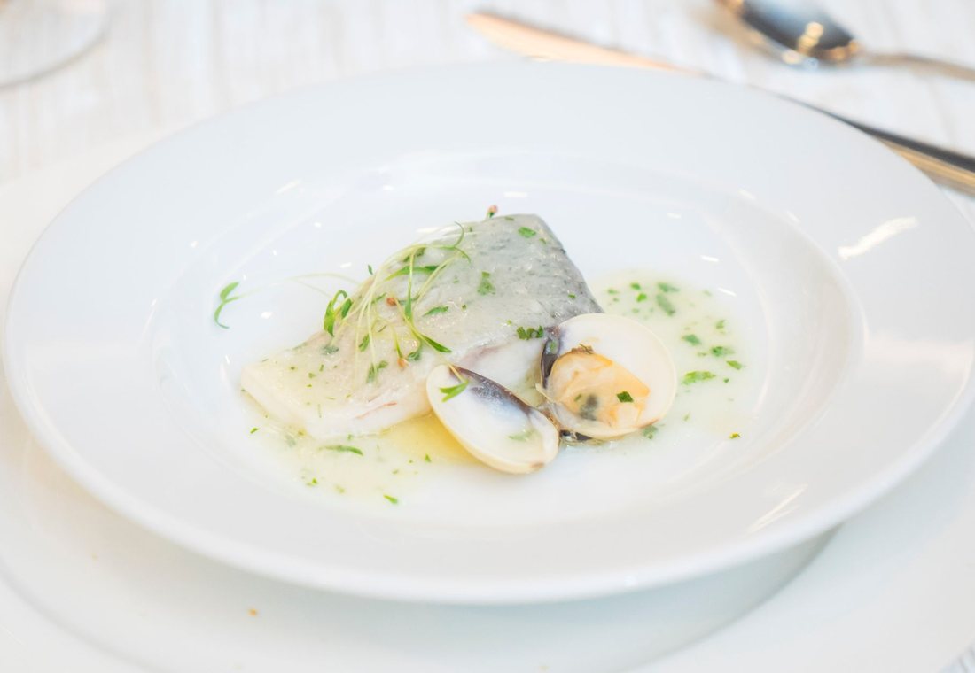 A plated course