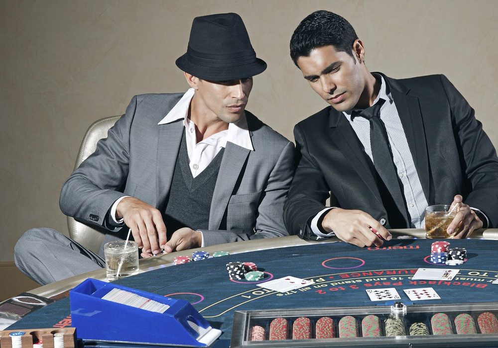 Blackjack at The Beacon Room — nine tables in all
