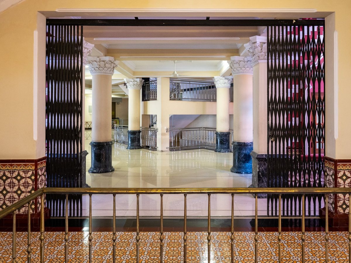 The stair hall